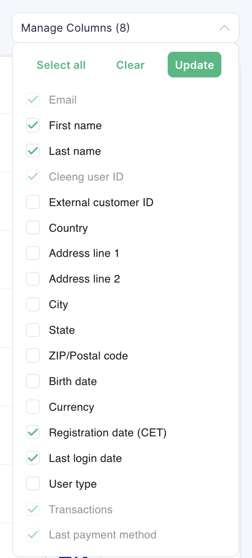 cleeng_customer-accounts_manage-columns.png
