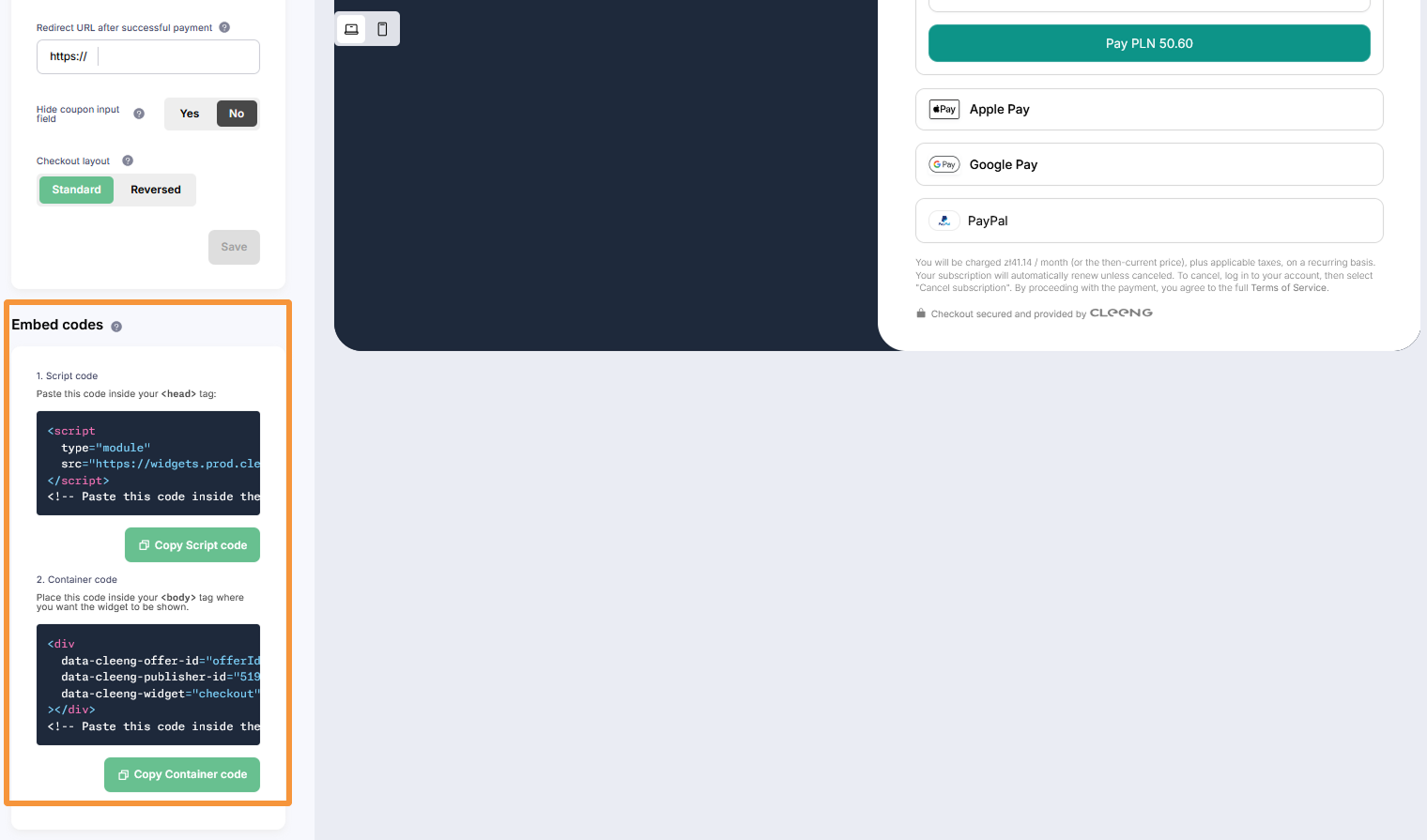 cleeng_hosted_customer_flows_checkout_embed_codes.png